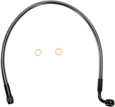 Magnum Shielding Brk Frt Lne 90/10 Mm21 Blk BRAKE LINES-HOSES-STAINLESS ST Magnum Shielding