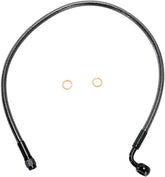 Magnum Shielding Brk Frt Lne 90/10 Mm24 Blk BRAKE LINES-HOSES-STAINLESS ST Magnum Shielding