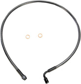 Magnum Shielding Brake Line Front Upper Abs Designer Black Pearl Brake Lines Hoses Stainless Magnum Shielding