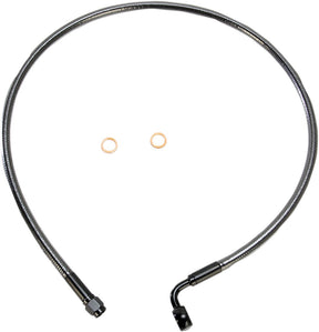 Magnum Shielding Brake Line Front Upper Abs Designer Black Pearl Brake Lines Hoses Stainless Magnum Shielding