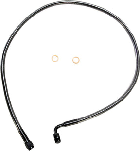 Magnum Shielding Brk Frt Lne 90/10 Mm32 Blk BRAKE LINES-HOSES-STAINLESS ST Magnum Shielding