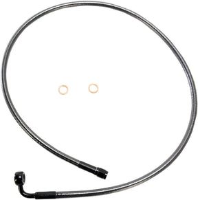 Magnum Shielding Brk Frt Lne 90/10 Mm36 Blk BRAKE LINES-HOSES-STAINLESS ST Magnum Shielding