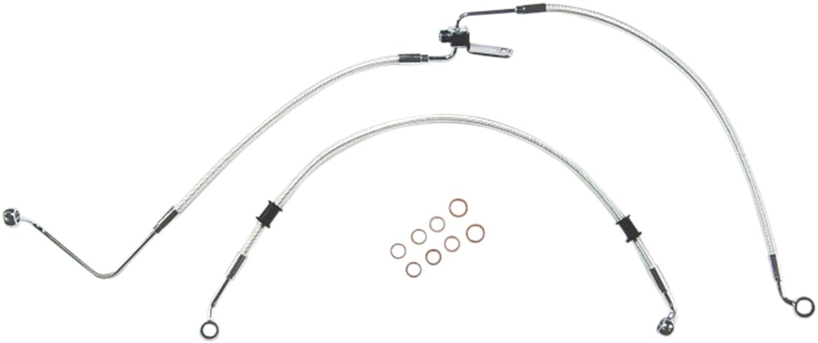 Magnum Shielding Brakeline Rear Abs Sc2 BRAKE LINES-HOSES-STAINLESS ST Magnum Shielding