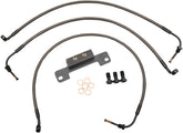 La Choppers Brkelines Mn15 17 14 16 Fl BRAKE LINES-HOSES-STAINLESS ST La Choppers