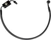 Magnum Shielding Brake Line Front Lower Designer Chrome Black Brake Lines Hoses Stainless Magnum Shielding