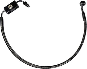 Magnum Shielding Brake Line Front Lower Designer Chrome Black Brake Lines Hoses Stainless Magnum Shielding