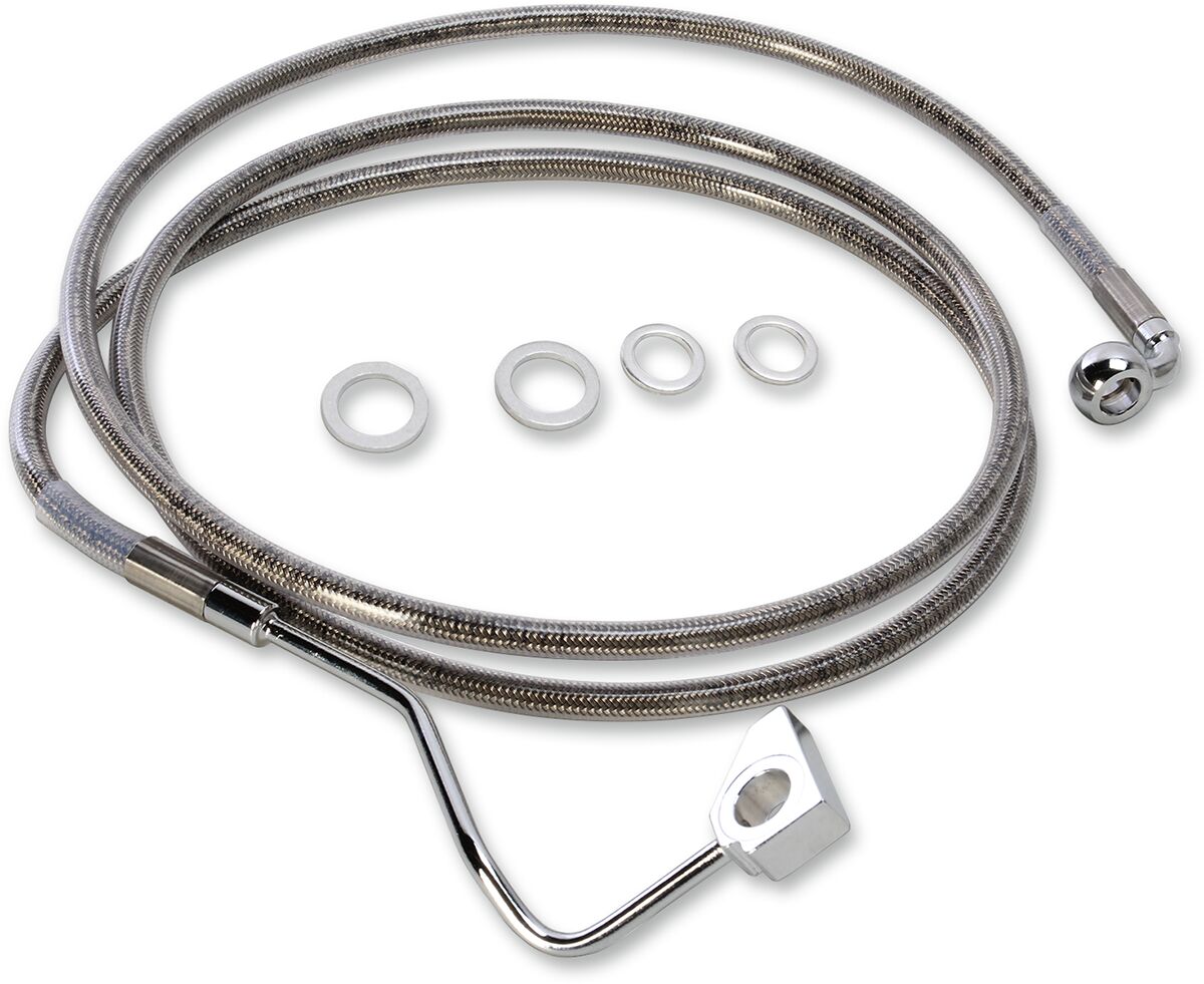 Drag Specialties Line Brake Ss 15+Fltr +4 BRAKE LINES-HOSES-STAINLESS ST Drag Specialties