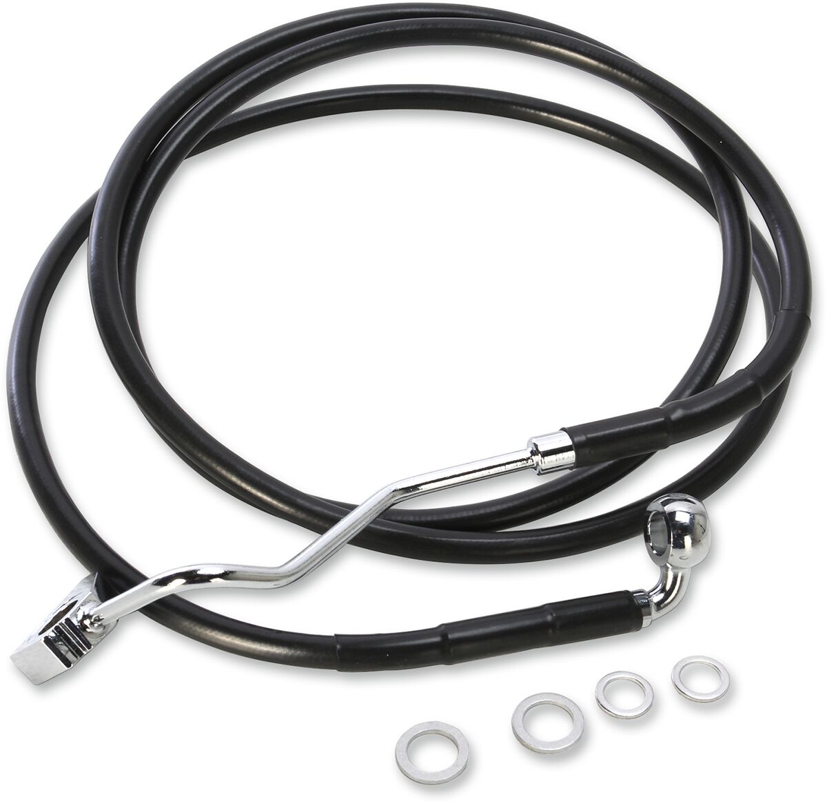 Drag Specialties Line Brake Bl 15 19 Fltr+4 BRAKE LINES-HOSES-STAINLESS ST Drag Specialties