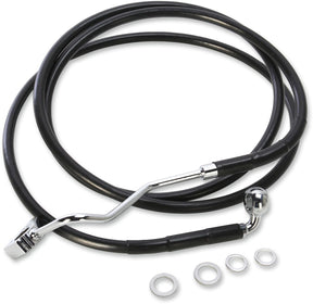 Drag Specialties Line Brake Bl 15 19 Fltr+4 BRAKE LINES-HOSES-STAINLESS ST Drag Specialties
