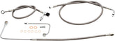 La Choppers Brklines Ss 12 14 St Abs BRAKE LINES-HOSES-STAINLESS ST La Choppers