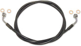 Magnum Shielding Brake Line E Z Align Xr Non Abs Black Pearl Black/Braided 48" Brake Lines Hoses Stainless Magnum Shielding