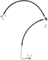 Magnum Shielding Brake Line Kit E Z Align Xr Abs Lowers Black Pearl Braided Black/Clear 20 1/4" Brake Lines Hoses Stainless Magnum Shielding