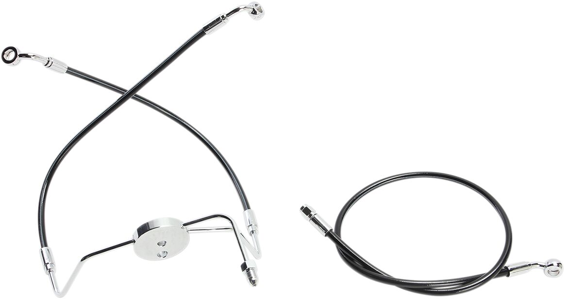 Magnum Shielding Line Brake Kit Xr Blk BRAKE LINES-HOSES-STAINLESS ST Magnum Shielding