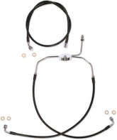 Magnum Shielding Line Brake Kit Xr Blk BRAKE LINES-HOSES-STAINLESS ST Magnum Shielding