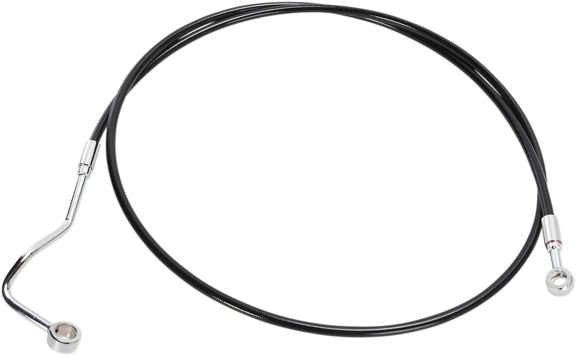 Magnum Shielding Line Brake Upper Xr Blk BRAKE LINES-HOSES-STAINLESS ST Magnum Shielding