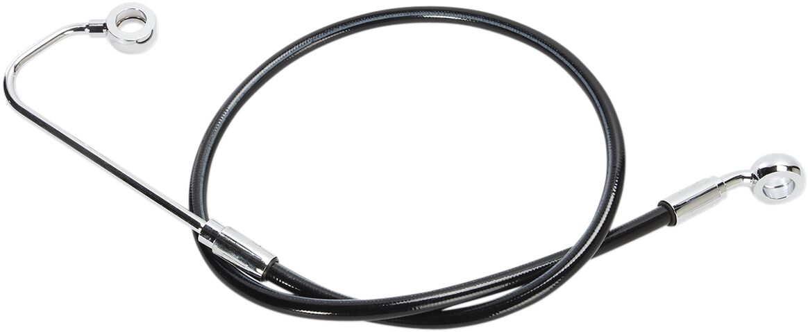 Magnum Shielding Line Brake Upper Xr Blk BRAKE LINES-HOSES-STAINLESS ST Magnum Shielding