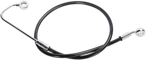 Magnum Shielding Line Brake Upper Xr Blk BRAKE LINES-HOSES-STAINLESS ST Magnum Shielding
