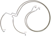 Magnum Shielding Line Brake Xr Lower Ss BRAKE LINES-HOSES-STAINLESS ST Magnum Shielding