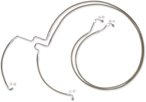 Magnum Shielding Line Brake Xr Lower Ss BRAKE LINES-HOSES-STAINLESS ST Magnum Shielding