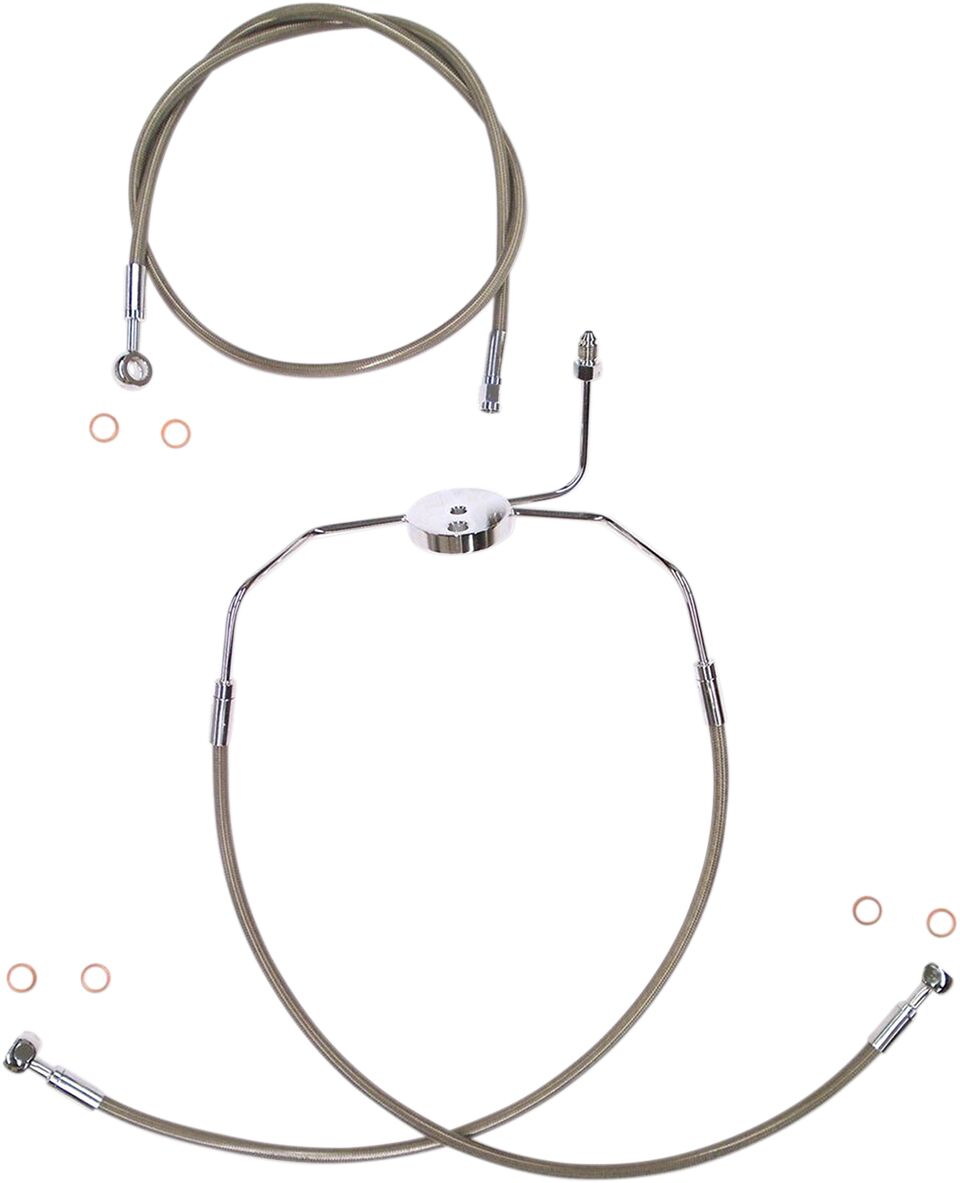 Magnum Shielding Line Brake Kit Xr Ss BRAKE LINES-HOSES-STAINLESS ST Magnum Shielding