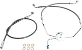 Magnum Shielding Line Brake Front Xr Ss BRAKE LINES-HOSES-STAINLESS ST Magnum Shielding