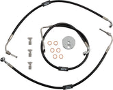 La Choppers Brakelines B12 14 Fxdf BRAKE LINES-HOSES-STAINLESS ST La Choppers