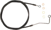 Magnum Shielding Line Brake Upper Xr Blk Brake Lines Hoses Stainless Magnum Shielding