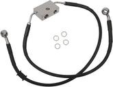 Drag Specialties Frt Brake Line Xl Bk +2 Brake Lines Hoses Stainless Drag Specialties