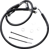Drag Specialties Frt Brake Line Xl Bk +4 Brake Lines Hoses Stainless Drag Specialties
