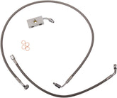 La Choppers Brake Line 15 17 St 18+ C BRAKE LINES-HOSES-STAINLESS ST La Choppers