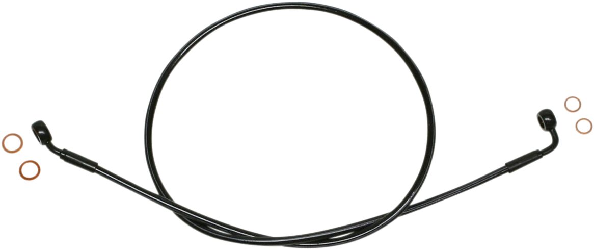 Magnum Shielding Line Brk Ez Ssblk 49 BRAKE LINES-HOSES-STAINLESS ST Magnum Shielding