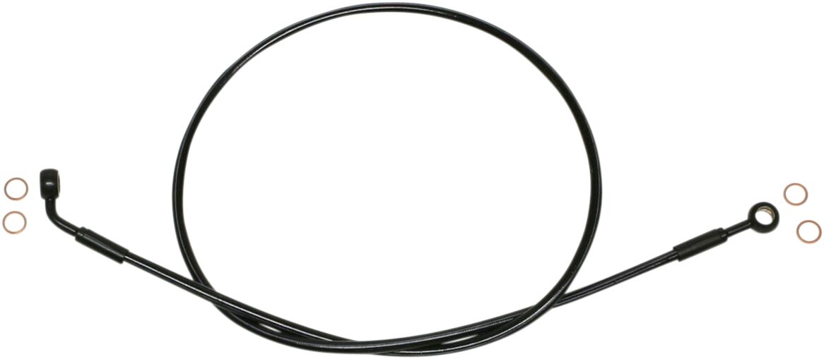 Magnum Shielding Line Brk Ez Ssblk 44 BRAKE LINES-HOSES-STAINLESS ST Magnum Shielding