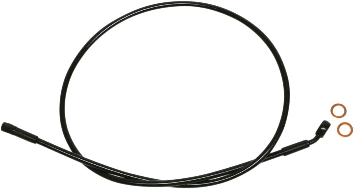 Magnum Shielding Line Brk Xr Upper 28 BRAKE LINES-HOSES-STAINLESS ST Magnum Shielding