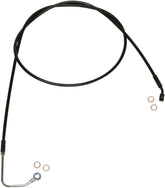 Magnum Shielding Line Brake Mid Upr Xr Blk BRAKE LINES-HOSES-STAINLESS ST Magnum Shielding