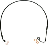 Magnum Shielding Line Brake Mid Upr Xr Blk BRAKE LINES-HOSES-STAINLESS ST Magnum Shielding