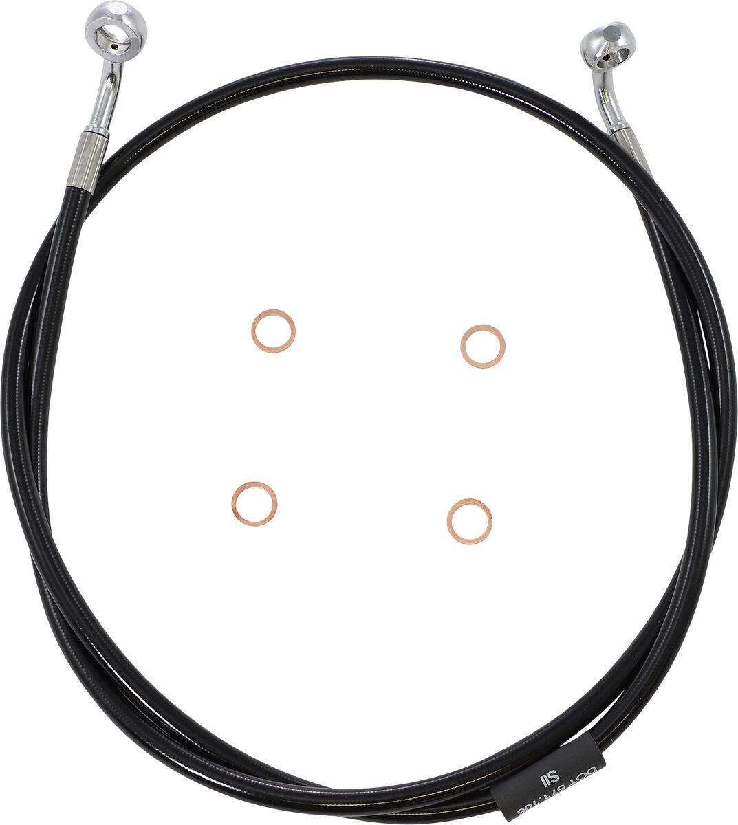 La Choppers Brakelines B12 14 Sftl18+ BRAKE LINES-HOSES-STAINLESS ST La Choppers