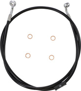 La Choppers Brakelines B12 14 Sftl18+ BRAKE LINES-HOSES-STAINLESS ST La Choppers