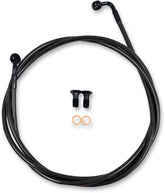 La Choppers Brakelines M15 17 Sftl18+ BRAKE LINES-HOSES-STAINLESS ST La Choppers