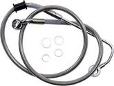 Drag Specialties Brk Line 15 17 Sftl Ss +6 BRAKE LINES-HOSES-STAINLESS ST Drag Specialties
