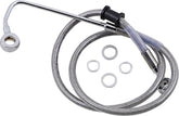 Drag Specialties Brk Line 15 17 Sftl Ss +2 Brake Lines Hoses Stainless Drag Specialties