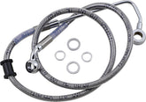 Drag Specialties Brk Line 15 17 Sftl Ss +4 Brake Lines Hoses Stainless Drag Specialties