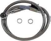 Drag Specialties Line Brk 18 Sftl Ss +4 BRAKE LINES-HOSES-STAINLESS ST Drag Specialties