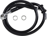 Drag Specialties Line Brk 18 Sftl Blk +2 BRAKE LINES-HOSES-STAINLESS ST Drag Specialties