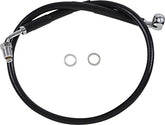 Drag Specialties Line Brk 18 Sftl Blk +2 BRAKE LINES-HOSES-STAINLESS ST Drag Specialties