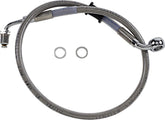 Drag Specialties Line Brk 18 Sftl Ss BRAKE LINES-HOSES-STAINLESS ST Drag Specialties
