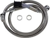 Drag Specialties Line Brk 18 Sftl Ss +4 BRAKE LINES-HOSES-STAINLESS ST Drag Specialties