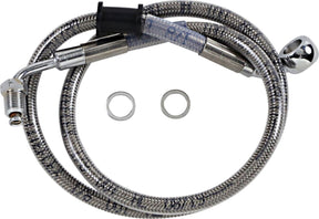 Drag Specialties Line Brk 18 Sftl Ss +6 BRAKE LINES-HOSES-STAINLESS ST Drag Specialties