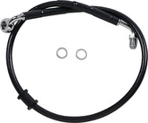 Drag Specialties Line Brk 18 Sftl Blk +2 BRAKE LINES-HOSES-STAINLESS ST Drag Specialties