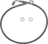 Drag Specialties Line Brk 18 Sftl Ss +4 BRAKE LINES-HOSES-STAINLESS ST Drag Specialties