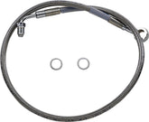 Drag Specialties Line Brk 18 Sftl Ss +6 BRAKE LINES-HOSES-STAINLESS ST Drag Specialties